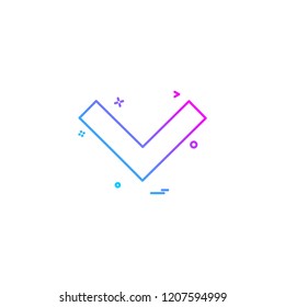 Download icon design vector `