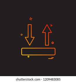 Download icon design vector