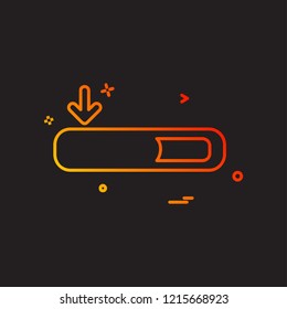 Download icon design vector