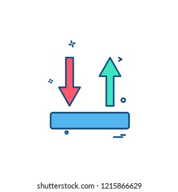 Download icon design vector