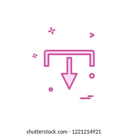 Download icon design vector