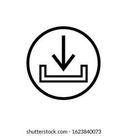 download icon design vector template