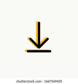 Download icon design vector template