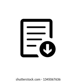 Download Icon (document)