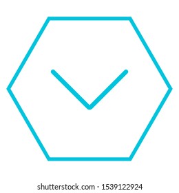 Download Icon. Down Arrow,Take Data or Get File As A Simple Vector Sign & Trendy Symbol in Glyph Style for Design and Websites, Presentation or Mobile Application.