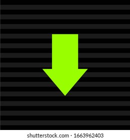 Icono de descarga. Descargar icono vectorial