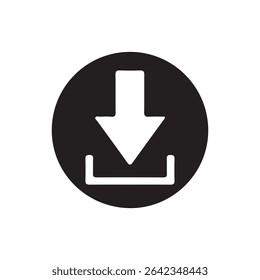 Download icon file. download button Collection, Vector illustration EPS 10