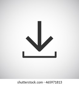  download icon flat .
