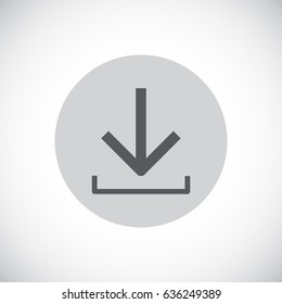  download icon flat .