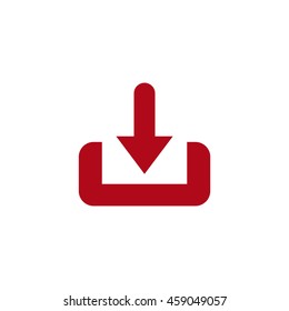 Download Icon, flat design style