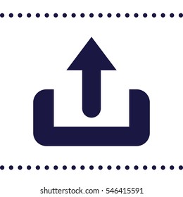 Download Icon, flat design style