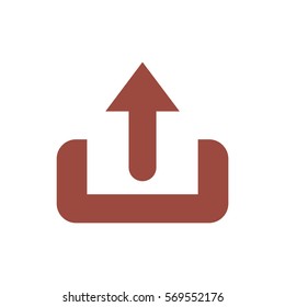 Download Icon, flat design style