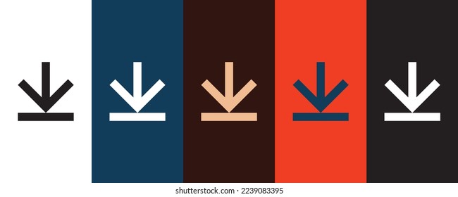 Download icon illustration isolated vector sign symbol