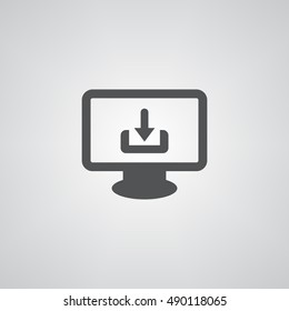 Download icon illustration isolated vector sign symbol