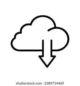 download icon illustration vector isolated