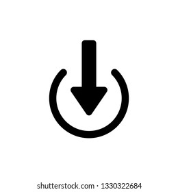 Download icon . Import icon. Sign design