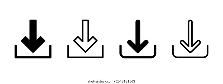 Download do design do logotipo do ícone. Baixar sinal e símbolo