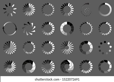 Download icon. Download icon on a gray background. Vector download icon.