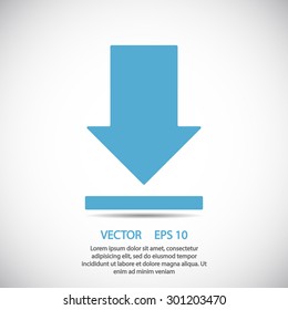 download  icon. One of set web icons