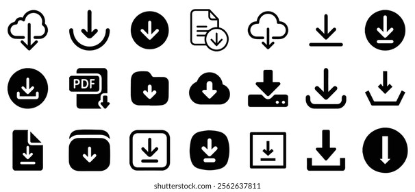 Download Icon Packs Vector Set