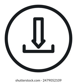Download Icon Perfect for File Transfers and Software Updates