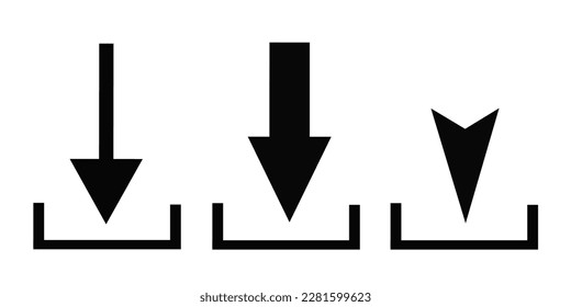 Descargar ilustración vectorial de conjunto de iconos en fondo blanco