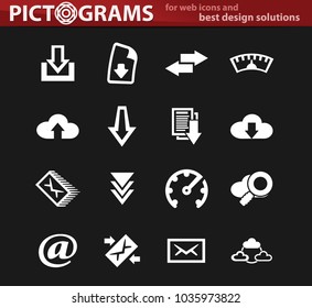 Download icon set for web sites and user interface