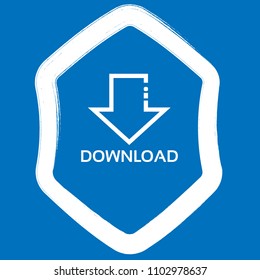 download icon and shield