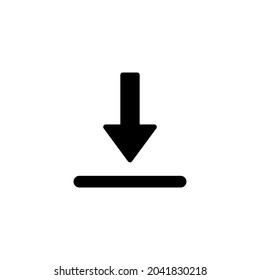 Download icon. Download sign and symbol