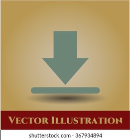 Download icon or symbol