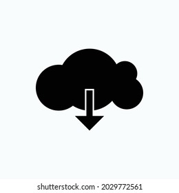 Download Icon. Symbol Take Data, Picture, Music and Others  - Vector.