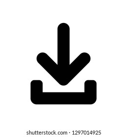 Download icon symbol vector