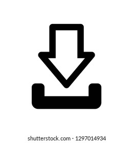 Download icon symbol vector