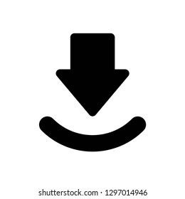 Download icon symbol vector