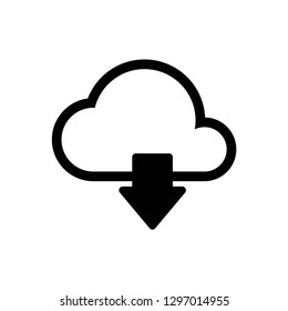 Download icon symbol vector