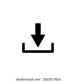 Download icon symbol vector EPS 10