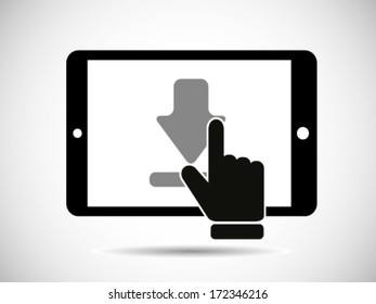 Download Icon -Tablet
