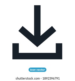download icon template color editable. download symbol vector illustration for graphic and web design.