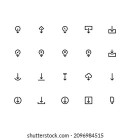 download icon that you can use to upload too, whether it is used for the web, or your application