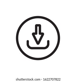 Download Icon In Trendy  Design Vector Eps 10