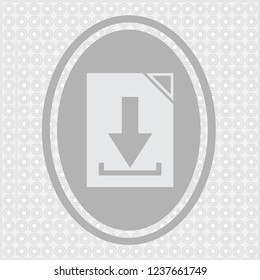 download icon in trendy flat style