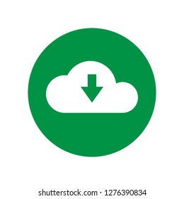 Download Icon. UI Vector for Web and Mobile Phone.
