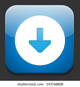 Download icon. Upload button