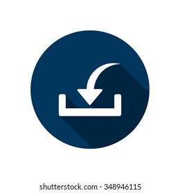 Download icon. Upload button icon
