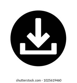 Download icon vector
