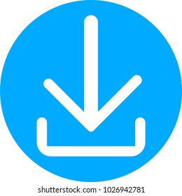 Download icon vector 