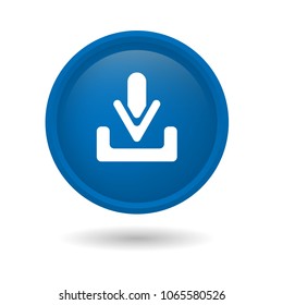 Download icon vector. 