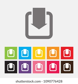 Download icon - Vector