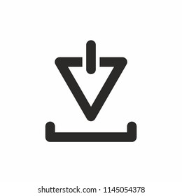 Download Icon. Vector