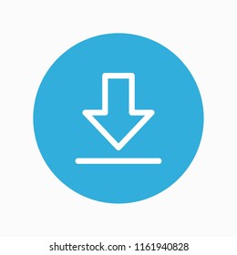 Download-Symbol, Vektor